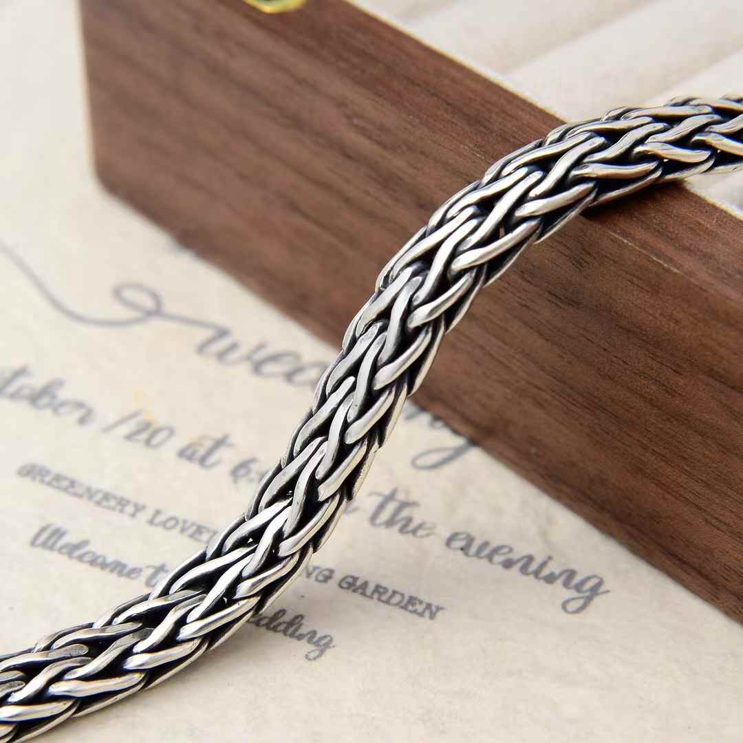 Orion - Handcrafted Silver Bracelet