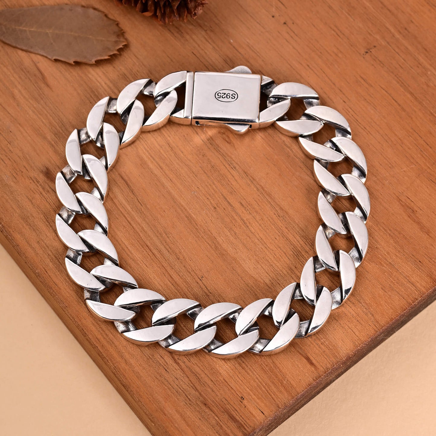 Lian - Silver Cuban Bracelet