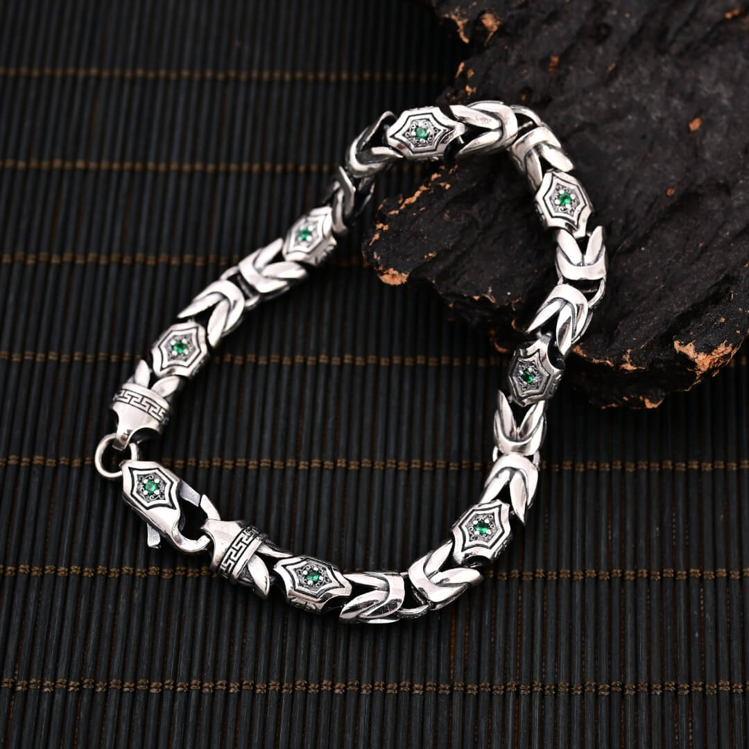 Mitus - Classic Silver Bracelet Chain