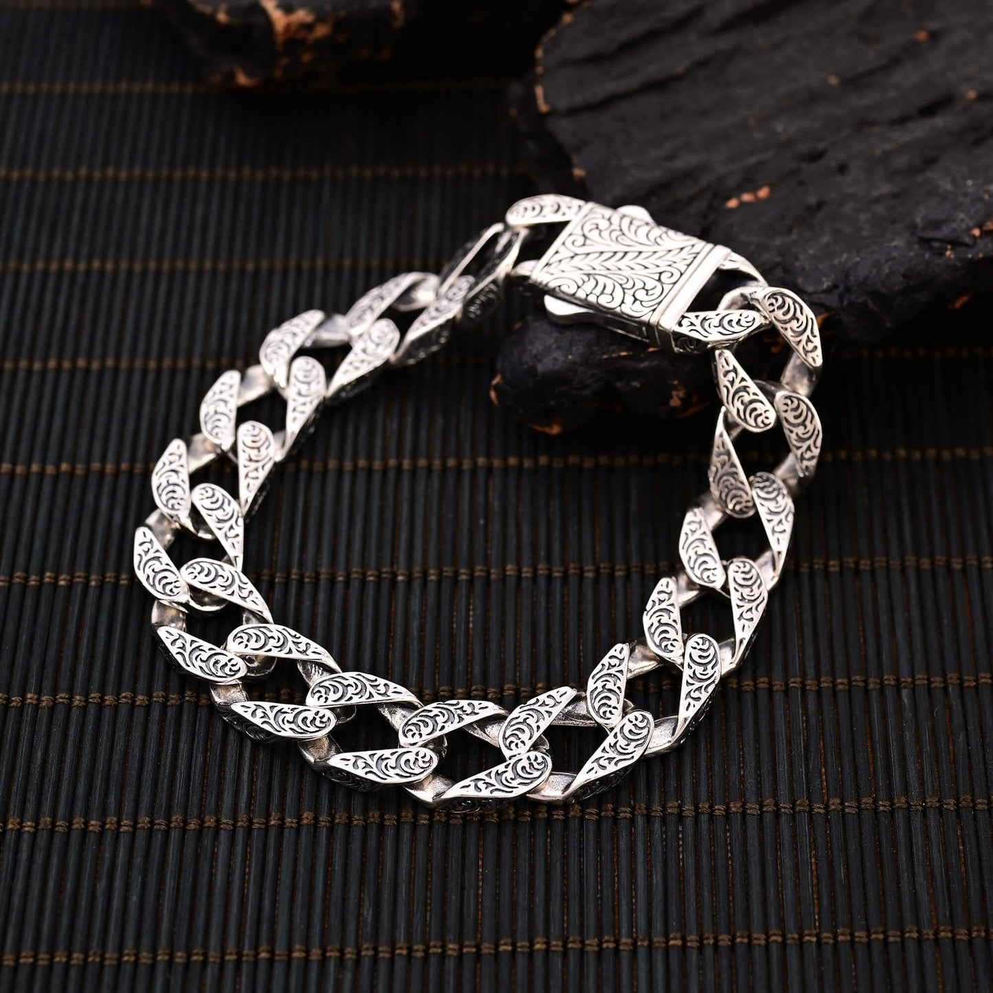 Xiong- Eternal Forest Cuban Bracelet