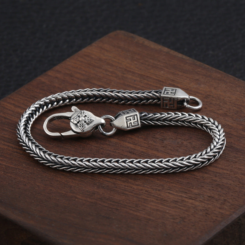 Pudo - Handgefertigtes Armband aus 925er Sterlingsilber