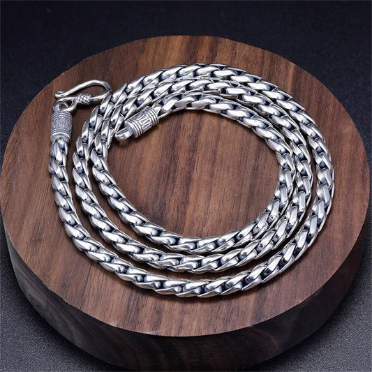 Deus - Handcrafted Silver Necklace