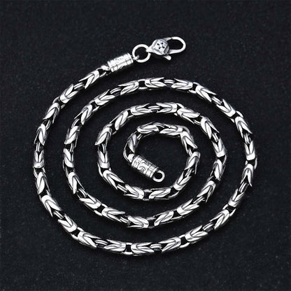 Delica - S925 Silver Six-Character Necklace