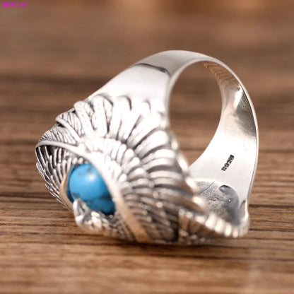 Eagle Wings Turquoise Ring