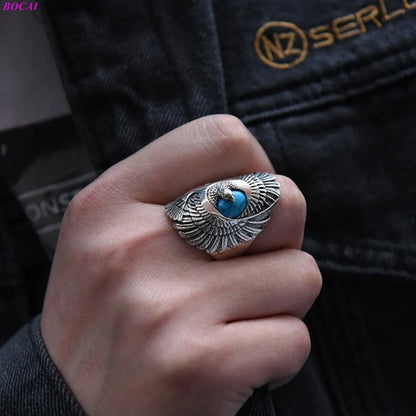 Eagle Wings Turquoise Ring