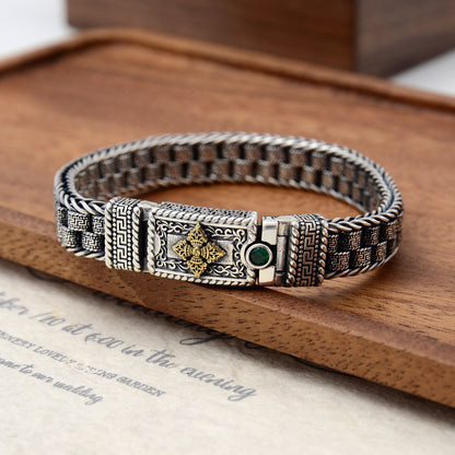 Ardros - Royal Sigil Silver Bracelet