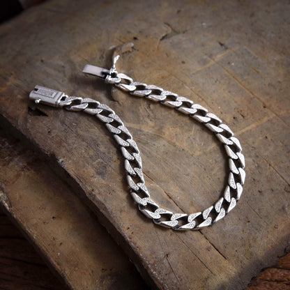 Kavros - Lion Crest Silver Bracelet