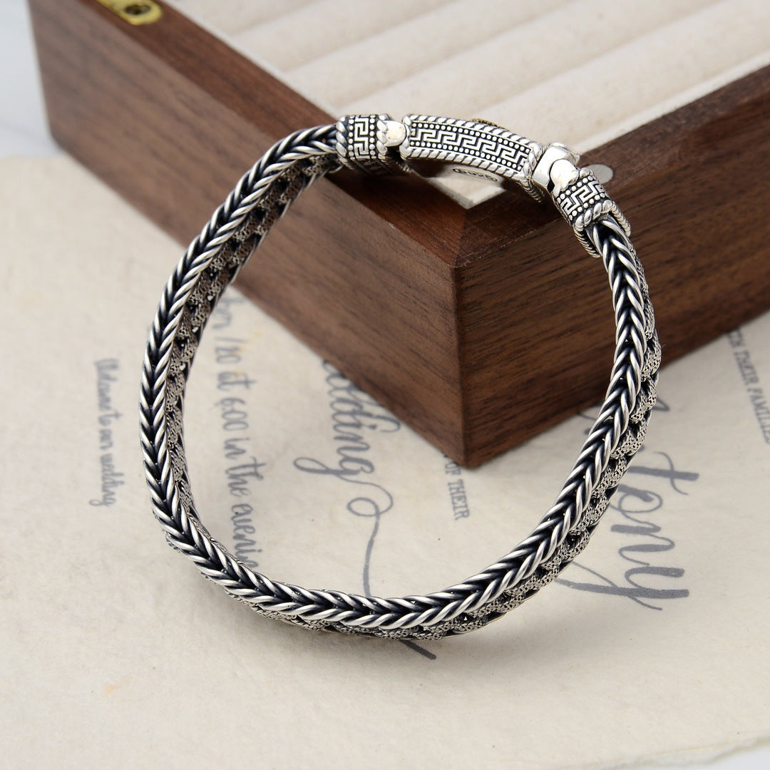 Ardros - Royal Sigil Silver Bracelet