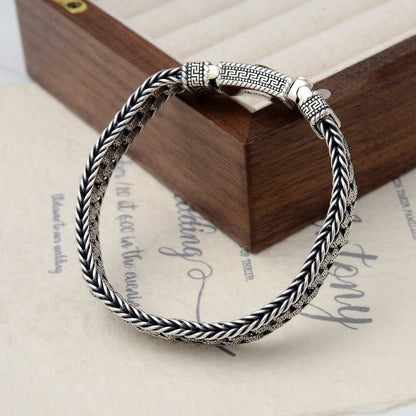 Ardros - Royal Sigil Silver Bracelet