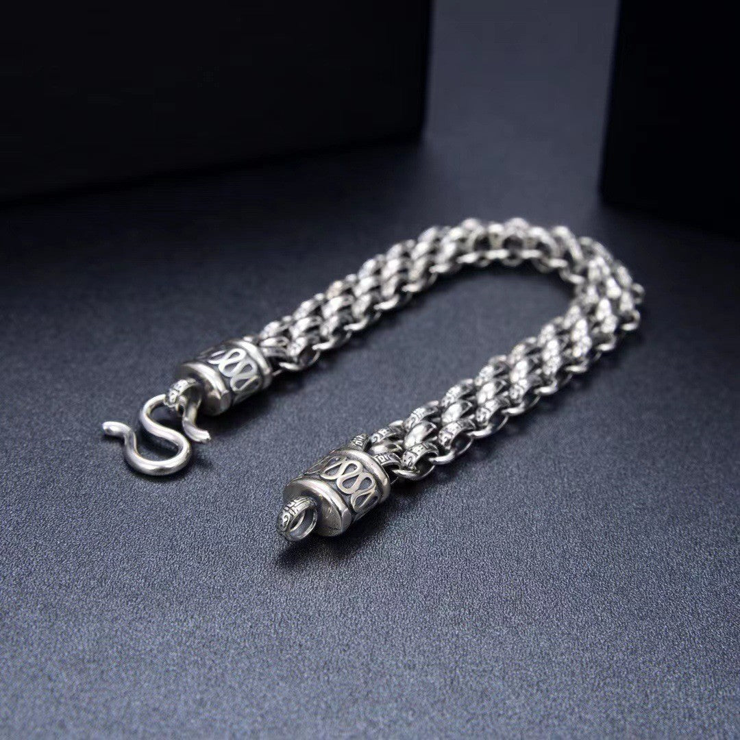 Oshira – Solid Silver Bracelet