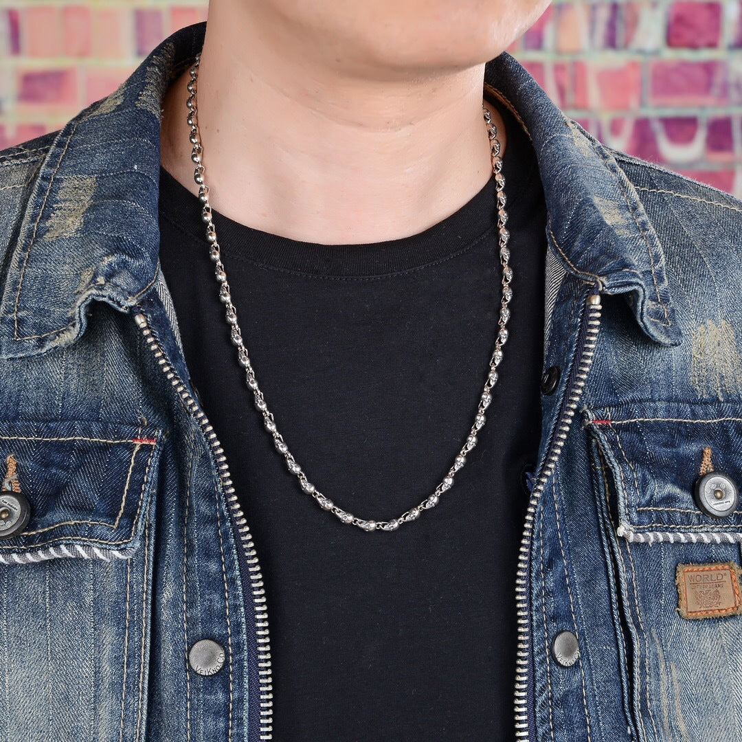 Kavros – Skullbound Silver Chain