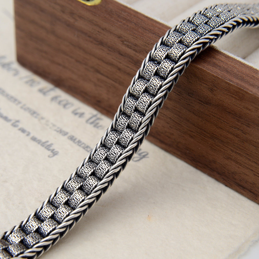 Ardros - Royal Sigil Silver Bracelet