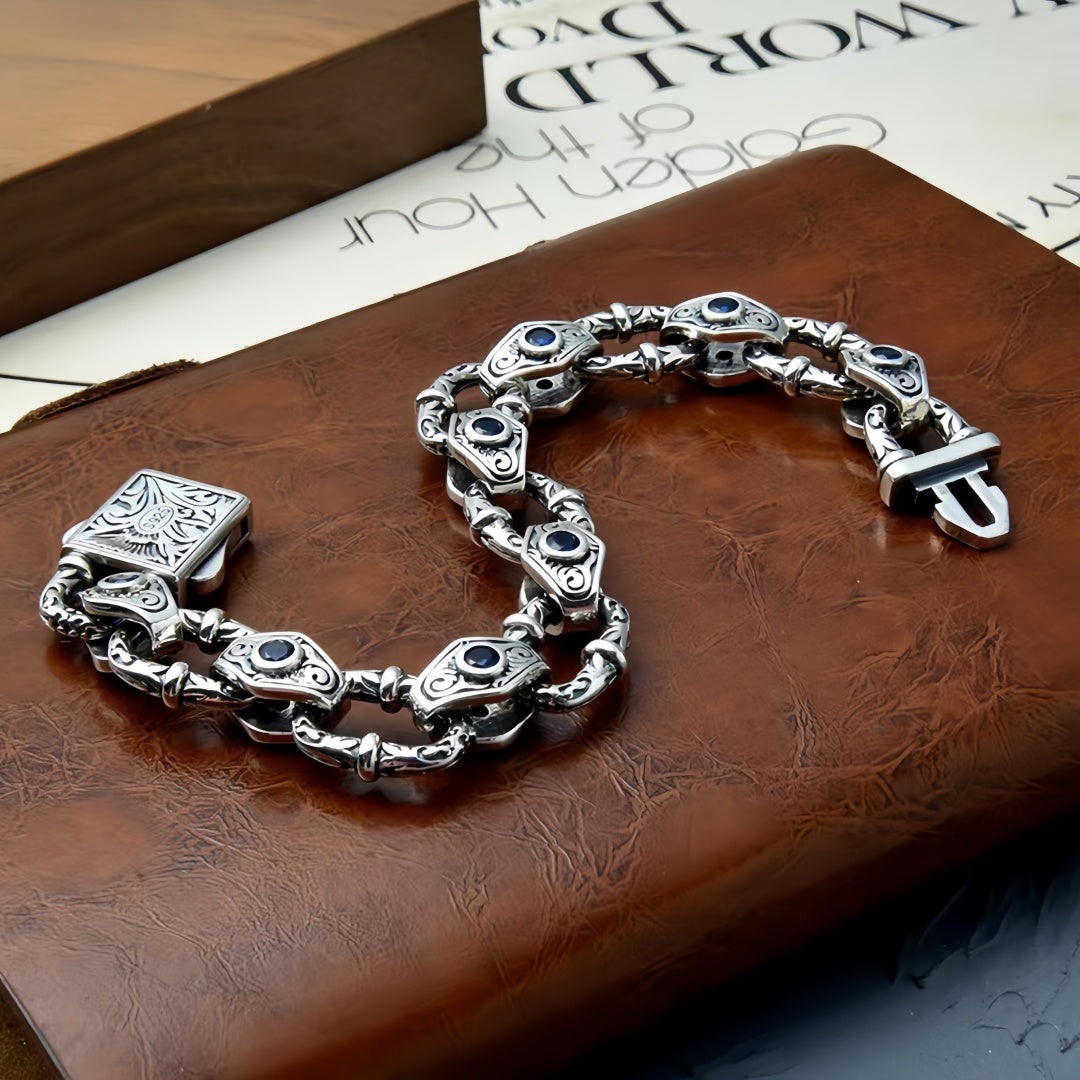 Teshin - Solid Silver Bracelet