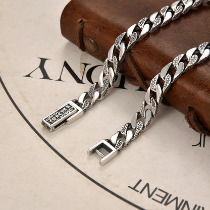 Esdran - Classic Cuban Silver Bracelet