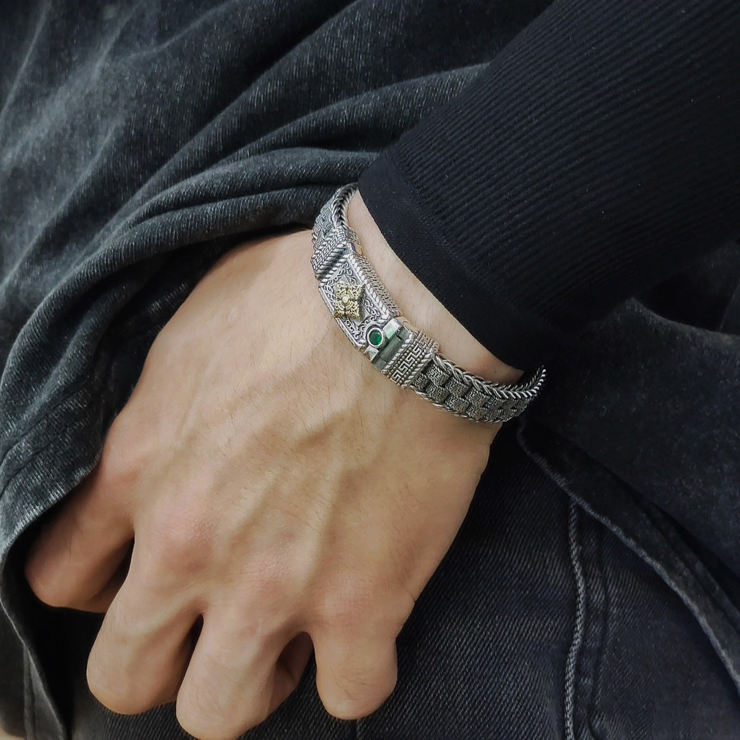 Ardros - Royal Sigil Silver Bracelet