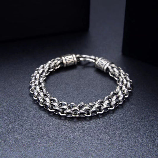 Oshira – Solid Silver Bracelet