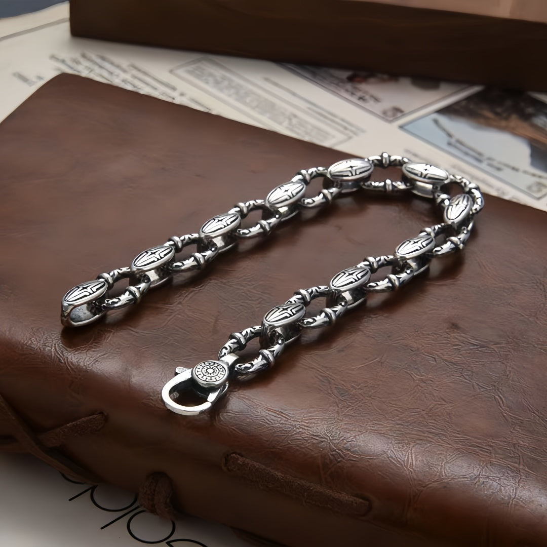 Tanoshi - Silver Bracelet For Men