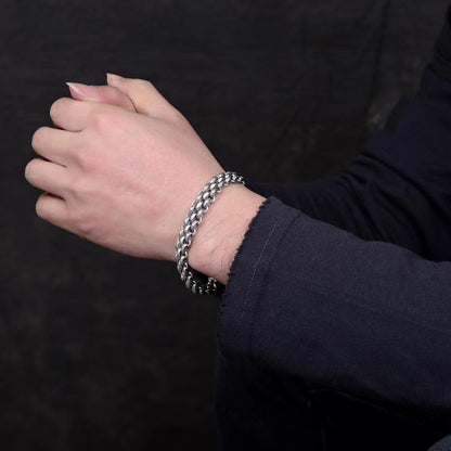 Oshira – Solid Silver Bracelet