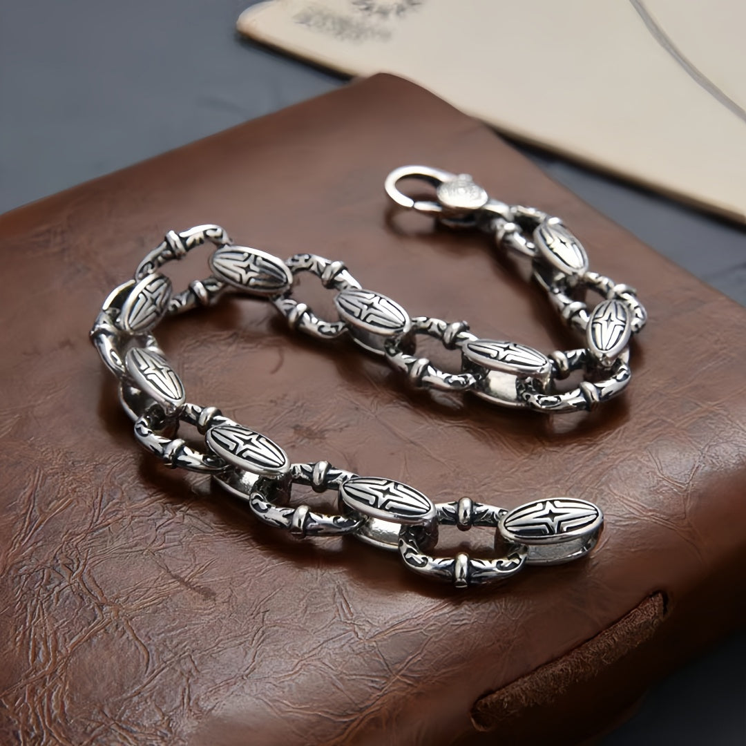 Tanoshi - Silver Bracelet For Men