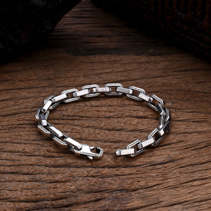 Asuma – Anchor Spirit Silver Bracelet