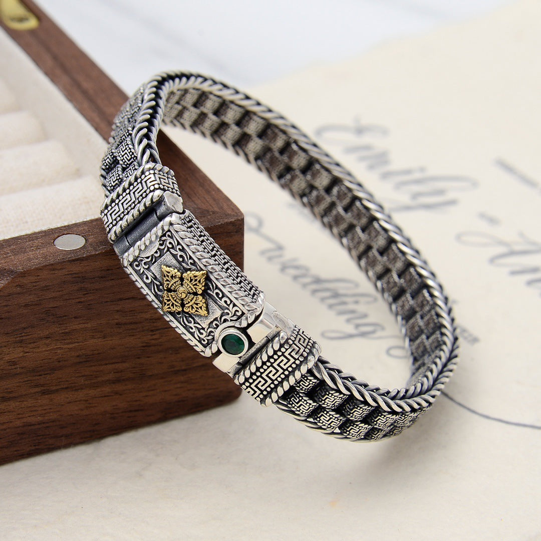 Ardros - Royal Sigil Silver Bracelet