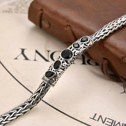 Nozan - Handcrafted Silver Bracelet