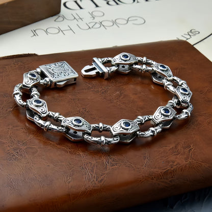 Teshin - Solid Silver Bracelet