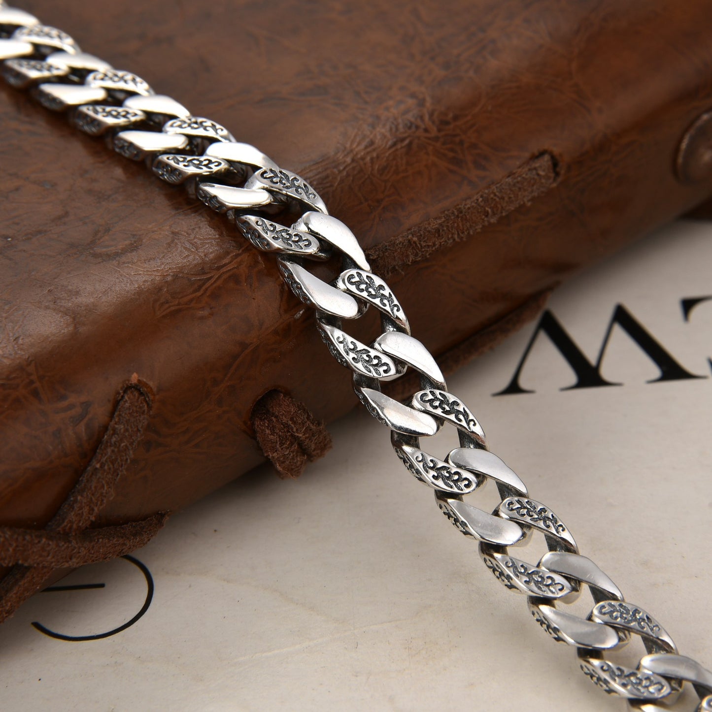 Esdran - Classic Cuban Silver Bracelet