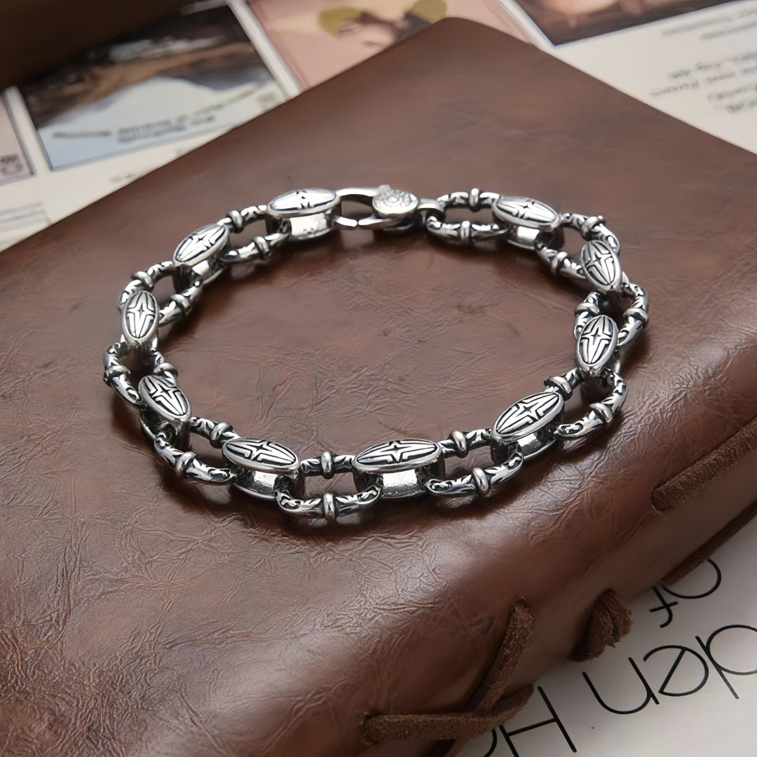 Tanoshi - Silver Bracelet For Men