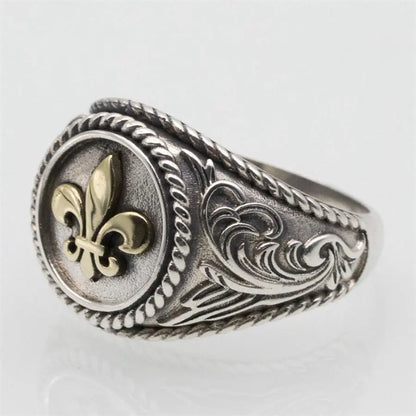 Silver Men Antique Ring