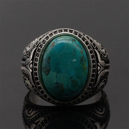 Natural Turquoise Stone Ring