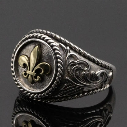 Silver Men Antique Ring