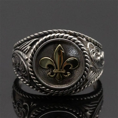 Silver Men Antique Ring