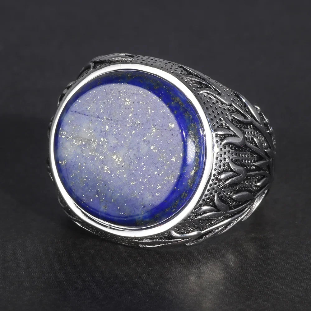 Natural Lapis Lazuli Ring