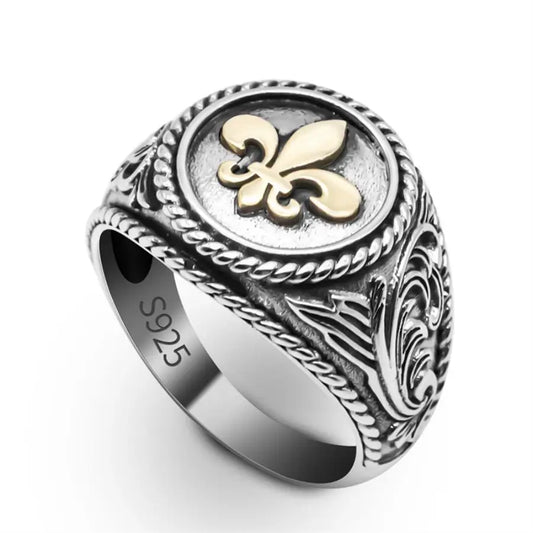 Silver Men Antique Ring