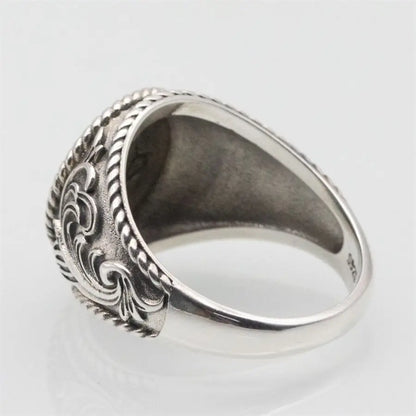 Silver Men Antique Ring