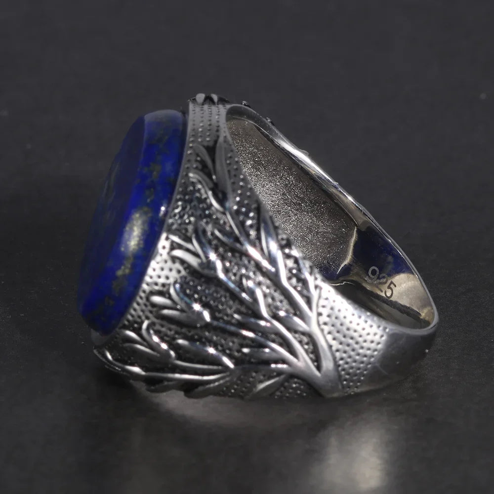 Natural Lapis Lazuli Ring