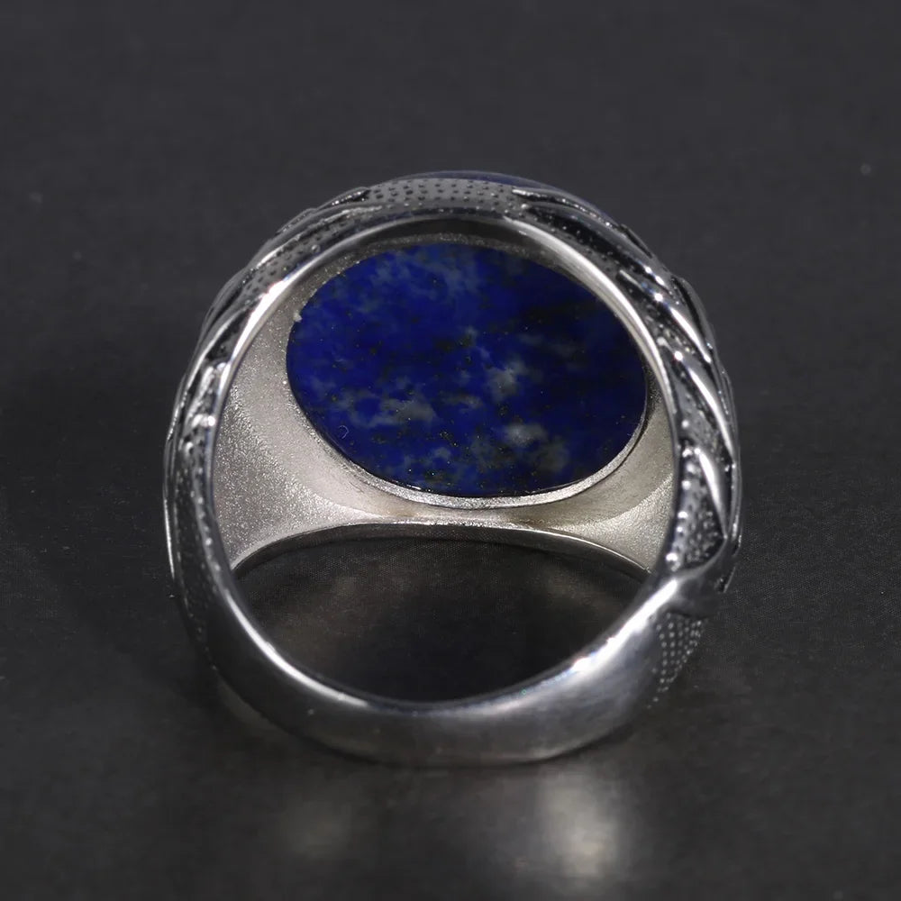 Natural Lapis Lazuli Ring