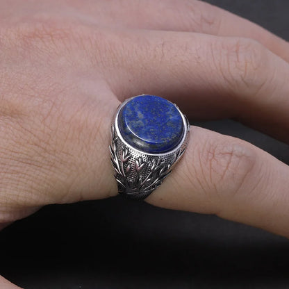 Natural Lapis Lazuli Ring