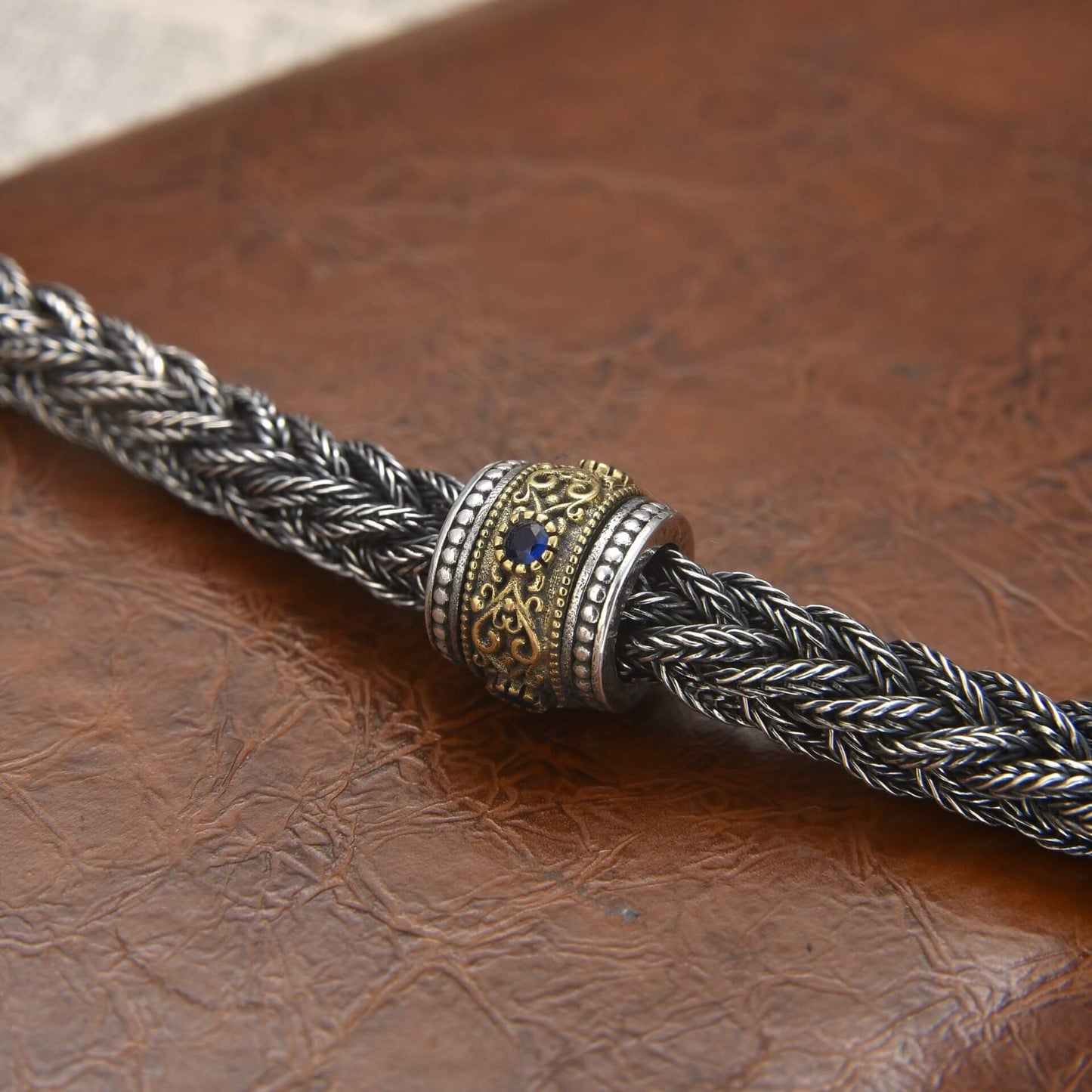 Yunqi- Silver Braided Bracelet