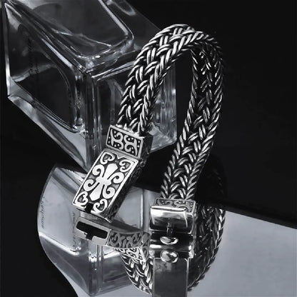 Lume - Men's Woven Amulet Bracelet