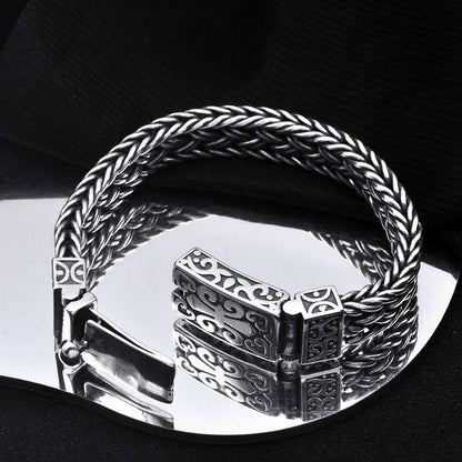 Lume - Men's Woven Amulet Bracelet