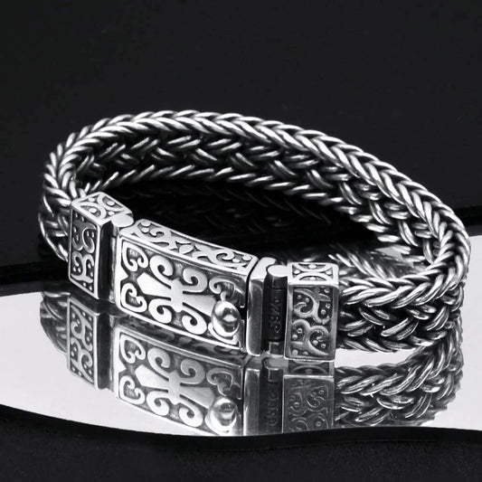 Lume - Men's Woven Amulet Bracelet