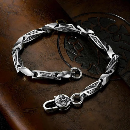 Krave - Silver Six-Character Truth Bracelet