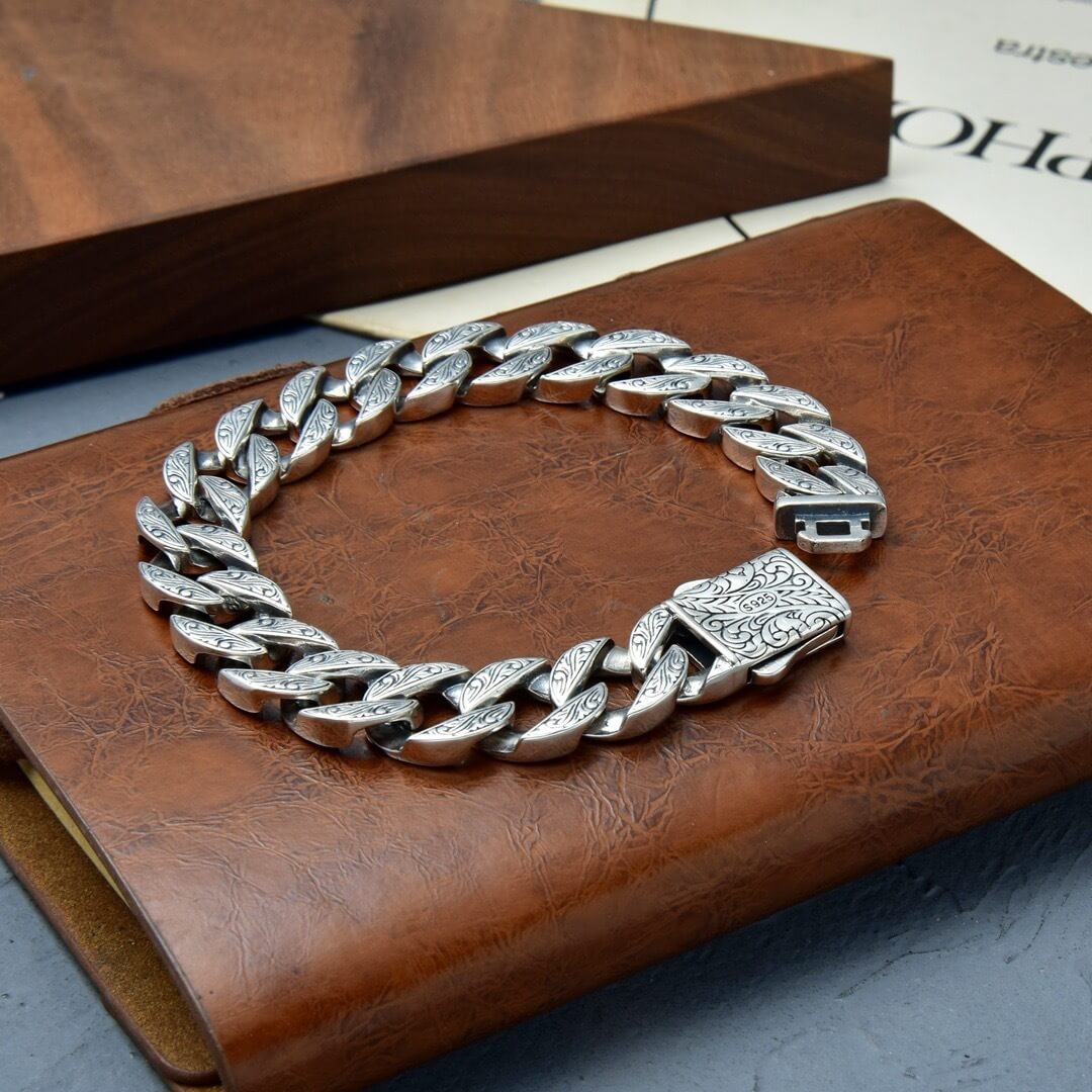 Xiong- Eternal Forest Cuban Bracelet