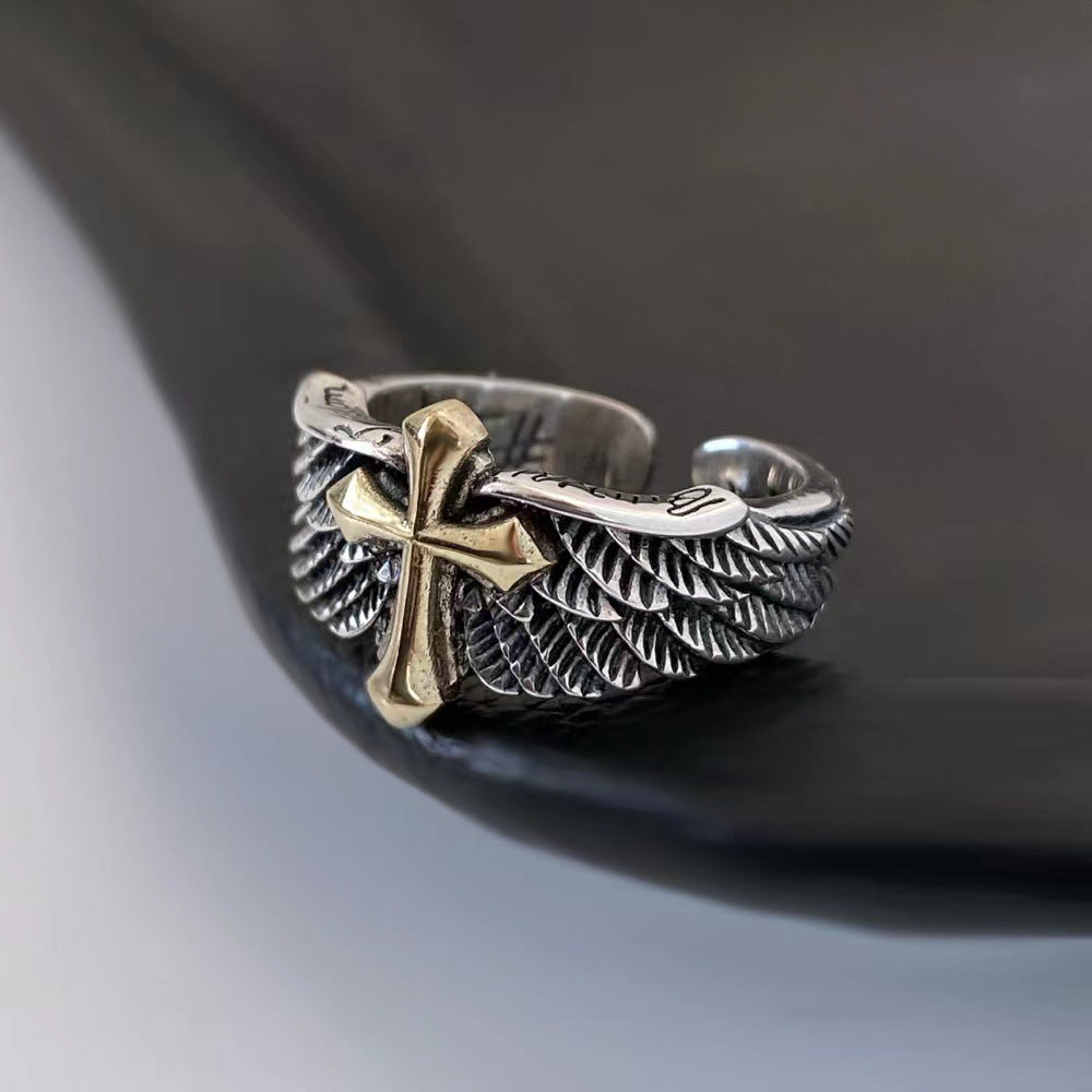 Ying -  Adjustable Cross Ring