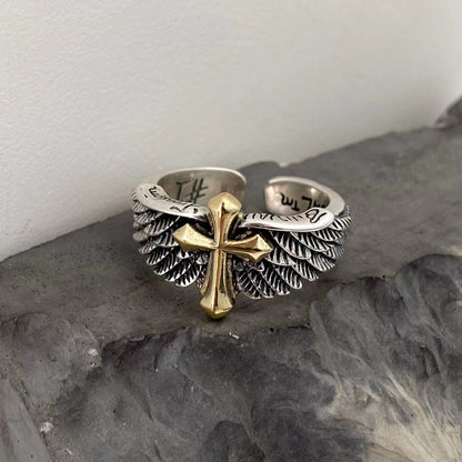 Ying -  Adjustable Cross Ring