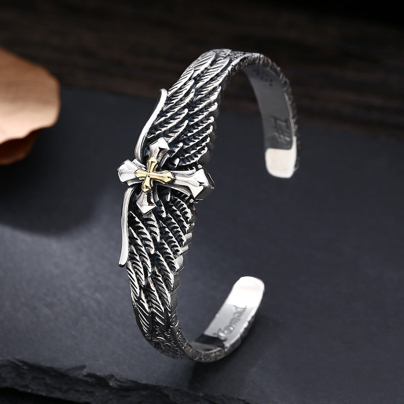 Ying -  Adjustable Cross Bracelet