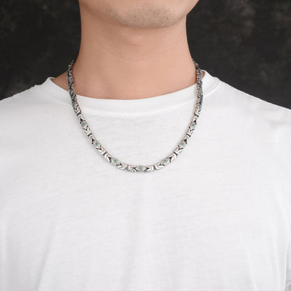 Mitus - Classic Silver Necklace