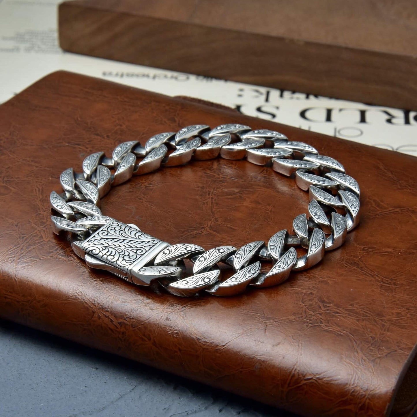 Xiong- Eternal Forest Cuban Bracelet